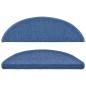 Preview: 15 Stk. Treppenmatten Blau 56 x 17 x 3 cm