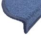 Preview: 15 Stk. Treppenmatten Blau 56 x 17 x 3 cm