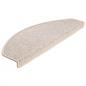 Preview: 15 Stk. Treppenmatten Taupe 65 x 24 x 4 cm