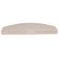 Preview: 15 Stk. Treppenmatten Taupe 65 x 24 x 4 cm