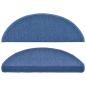 Preview: 15 Stk. Treppenmatten Blau 65 x 24 x 4 cm