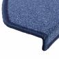 Preview: 15 Stk. Treppenmatten Blau 65 x 24 x 4 cm
