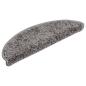 Preview: Treppenmatten 15 Stk. Grau 56x17x3 cm