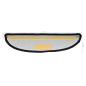 Preview: Stufenmatten 15 Stk. 56x17x3 cm Schwarz Halbrund