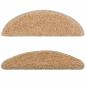 Preview: Treppenmatten 15 Stk. Creme 56x17x3 cm
