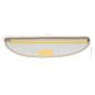 Preview: Stufenmatten 15 Stk. 56x17x3 cm Creme Halbrund