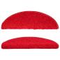 Preview: Treppenmatten 15 Stk. Rot 56x17x3 cm