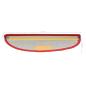 Preview: Stufenmatten 15 Stk. 56x17x3 cm Rot Halbrund