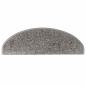 Preview: Treppenmatten 15 Stk. Grau 65x21x4 cm