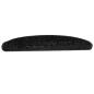 Preview: Treppenmatten 15 Stk. Schwarz 65x21x4 cm