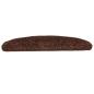 Preview: Treppenmatten 15 Stk. Braun 65x21x4 cm