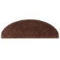 Preview: Treppenmatten 15 Stk. Braun 65x21x4 cm