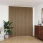 Preview: Verdunkelungsvorhang mit Haken Taupe 290 x 245 cm