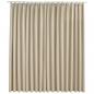 Preview: Verdunkelungsvorhang mit Haken Beige 290 x 245 cm