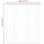 Preview: Verdunkelungsvorhang mit Haken Beige 290 x 245 cm
