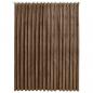 Preview: Verdunkelungsvorhang mit Haken Samt Beige 290 x 245 cm