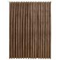 Preview: Verdunkelungsvorhang mit Haken Samt Beige 290 x 245 cm