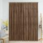Preview: Verdunkelungsvorhang mit Haken Samt Beige 290 x 245 cm