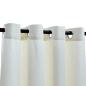 Preview: Verdunkelungsvorhänge mit Ösen 2 Stk. Samt Creme 140x245 cm