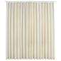 Preview: Verdunkelungsvorhang mit Haken Samt Creme 290 x 245 cm