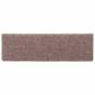 Preview: Treppenmatten 15 Stk. Nadelvlies 65x21x4 cm Braun