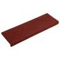Preview: Treppenmatten 15 Stk. Nadelvlies 65x21x4 cm Rot