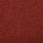 Preview: Stufenmatten Selbstklebend 15 Stk. 65x21x4 cm Bordeauxrot Rechteckiger Rand