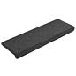 Preview: Teppich-Treppenstufen 15 Stk. 65x21x4 cm Anthrazit
