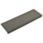 Preview: Teppich-Treppenstufen 15 Stk. 65x21x4 cm Dunkelgrau