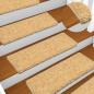 Preview: ARDEBO.de - Teppich-Treppenstufen 15 Stk. 65x21x4 cm Beige