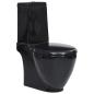 Preview: Keramik-Toilette Abgang Horizontal Schwarz