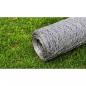 Preview: Maschendraht Verzinkter Stahl 25×0,5 m Silbern