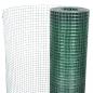 Preview: Drahtzaun für Hühner Verzinkter Stahl 1x25 m Grün