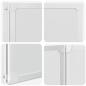 Preview: Duschwand 117x120 cm 3-teilig Faltbar