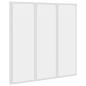 Preview: Duschwand 117x120 cm 3-teilig Faltbar
