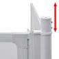 Preview: Duschwand L-Form 70x120x137 cm 4-teilig Faltbar 