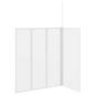 Preview: Duschwand L-Form 70x120x137 cm 4-teilig Faltbar 