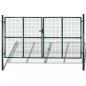 Preview: ARDEBO.de - Maschendrahtzaun Drahtzaun 289 x 200 cm / 306 x 250 cm