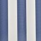 Preview: Markisenbespannung Canvas Blau & Weiß 6x3 m (ohne Rahmen)