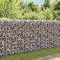 Preview: Steinkorb Gabione mit Deckeln Verzinkter Draht 100×30×30 cm 