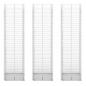 Preview: Gabionen-Set 3-tlg. Verzinkter Draht 25×25×100 cm 