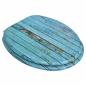 Preview: Toilettensitz WC-Sitz MDF Holz Design