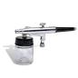 Preview: Airbrush-Set mit Glasbehälter 0,2 / 0,3 / 0,5 mm Düsen