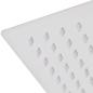 Preview: Regenbrause Edelstahl 20x20 cm Quadratisch