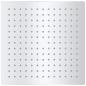 Preview: Regenbrause Edelstahl 25x25 cm Quadratisch
