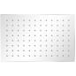 Preview: Regenbrause Edelstahl 20x30 cm Rechteckig