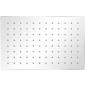 Preview: Regenbrause Edelstahl 20x30 cm Rechteckig