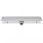 Preview: Duschrinne 630x140 mm Edelstahl Löcher-Design