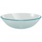 Preview: Waschbecken Hartglas 42 cm Mattiert