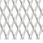 Preview: Gittermatte Streckmetall Edelstahl 50×50 cm 20×10×2 mm